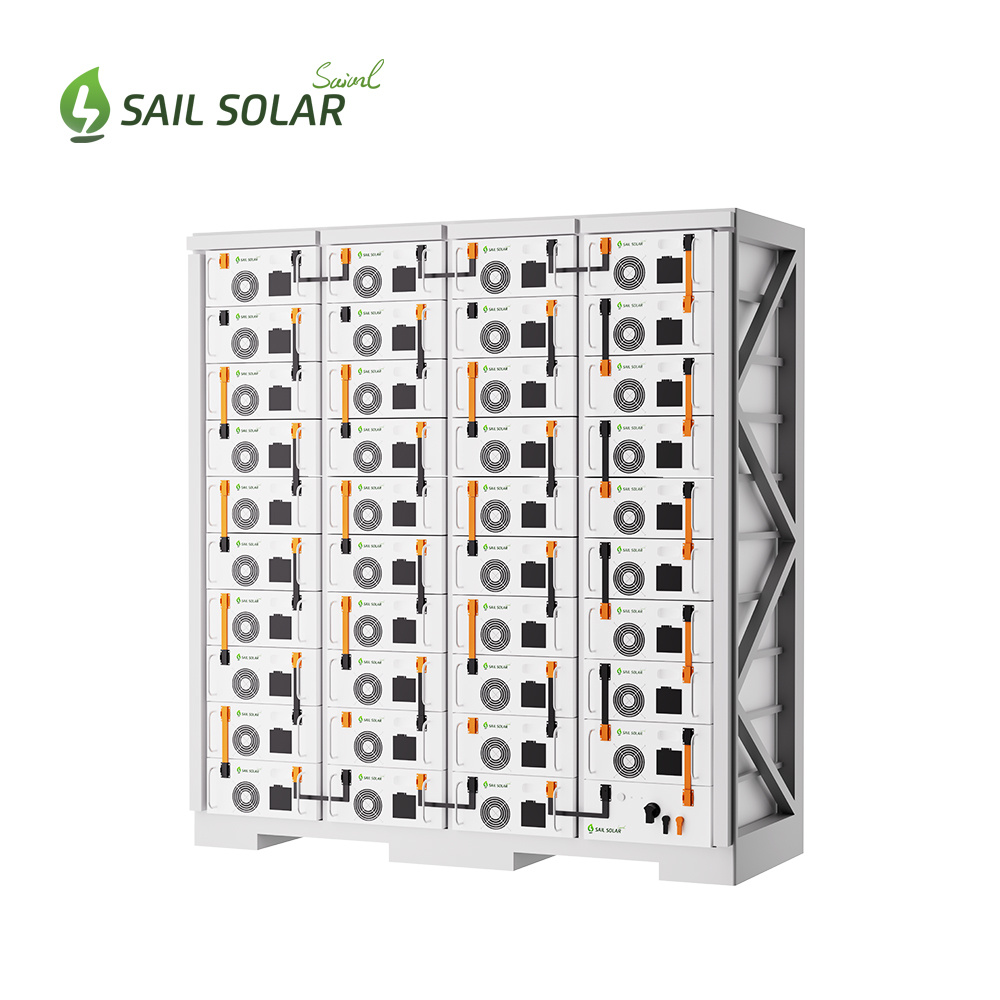 Sail Solar 150KWH LiFePO4 Storage Lithium Ion Batteries for Solar Power Systems Solution