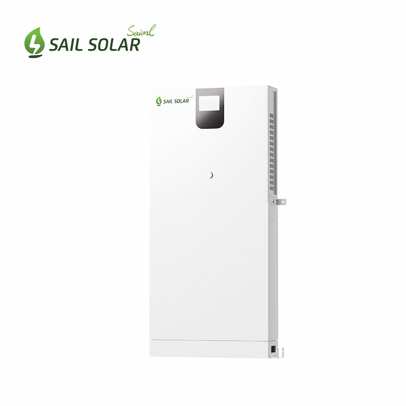 Sail Solar Komplettlösung für Energiespeicher: 5-kW-Wechselrichter, 10-kWh-Lithium-Batterie (51,2 V, 200 Ah) für Ihr Zuhause